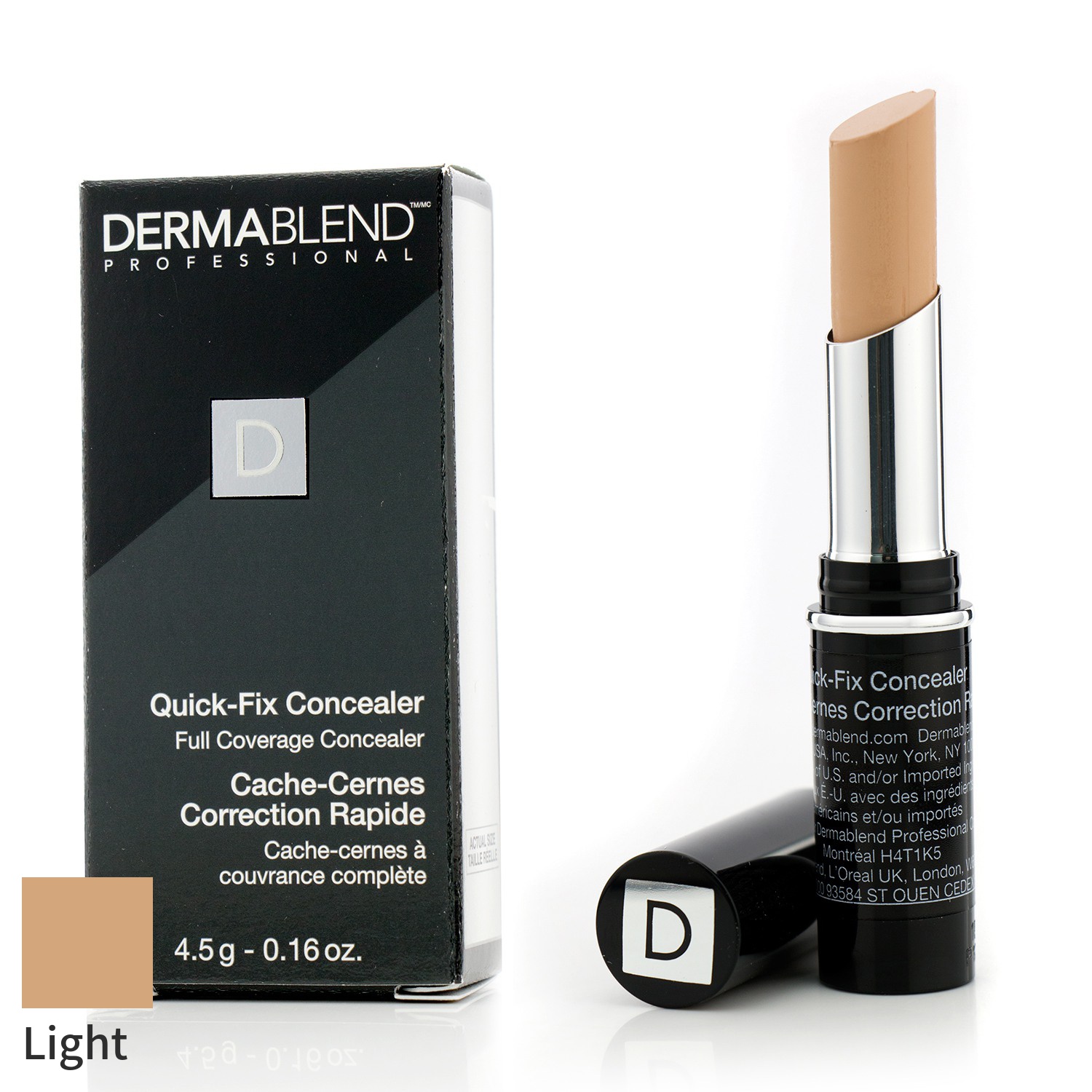 世界的に有名な ダーマブレンド コンシーラー Dermablend Quick Fix Concealer High Coverage Light 30c