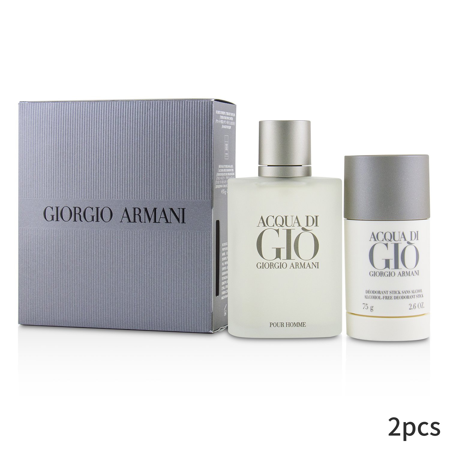 美容 コスメ 香水 香水 フレグランス 超熱 Armani Giorgio コフレ セット ジョルジオアルマーニ ギフトセット 化粧品 コスメ 人気 おしゃれ フレグランスセット 男性用 メンズ 2pcs 75ml 2 6oz デオドラントスティック アルコールフリー 100ml 3 4oz Sp Edt コフレ