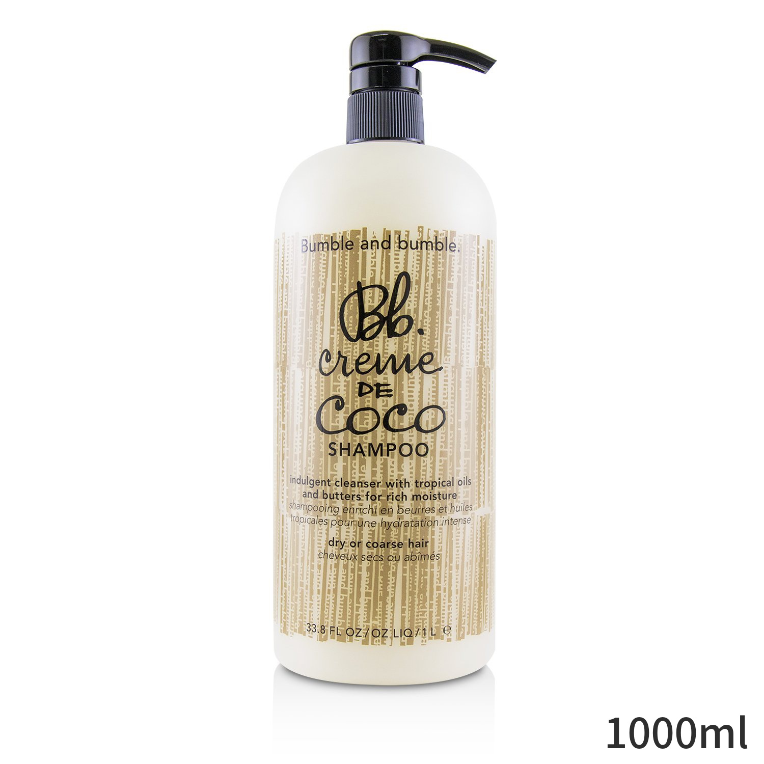 バンブルアンドバンブル コンディショナー Bumble And クリーム デ ココ シャンプー Dry Or Coarse Hair 1000ml