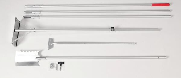 【製造業者直送/代引っ張ること不可】楽々雪降ろし＆雪庇・凍雪取っぱらう仕掛ける ６．０ｍ印字機  【除雪御役目】