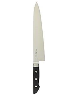 本匠兼正黒合わせ板ツバ付牛刀 240粍 【北正 日本製まかない方 日本製牛刀まかない方 膳立て物の具 一皿分の料理 勝手もと ほうちょう】