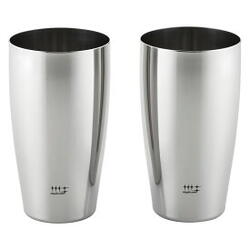磨き屋暴力団 ビアタンブラー2Pcs YJ1107  【ヨシカワ 日本製ビアタンブラー 日本製タンプラー 勝手もとグッズ 食器 水飲み 水飲み】