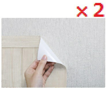【２個仕掛ける】リノベウオールシート WAS-200 W 250糎 X 90糎    【明和グラビア印刷 リノベシート 日本製 貼ってはがせる壁かざり付ける腰かけ 刷新 リフォーム うつり変わり】