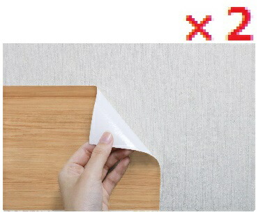 【２個仕掛ける】  リノベウオールシート WAS-202 250糎 X 90糎   【明和グラビア印刷 リノベシート 日本製 貼ってはがせる壁かざり付ける腰かけ 刷新 リフォーム うつり変わり】