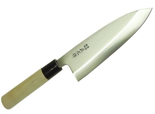 正広作 MS-8 出刃包丁 165粍 10006  【マサヒロ 小刀 日本製まかない方 膳立て物の具 御厨子所グッズ 御厨子所備品】