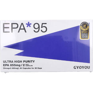 GYOYOU EPA 95 ホンブルグ帽宇宙カプセル 450瓱 60粒入  【魚油 EPA 思わしい食料雑貨類 加えること】