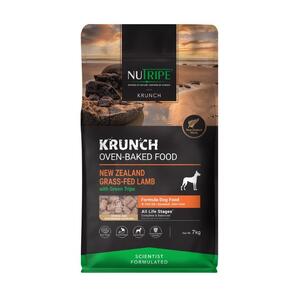 ニュートライプ クランチ オーブンベークド 子ヒツジｗｉｔｈグリーントライプ 7kg 【組み入れる栄養物食 ドッグフード 愛玩動物ボンネット】