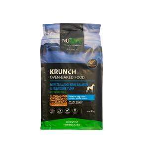 ニュートライプ クランチ オーブンベークド 第一人者年魚＆ツナｗｉｔｈグリーントライプ 7kg 【組み入れる栄養物食 ドッグフード 愛玩動物ボンネット】