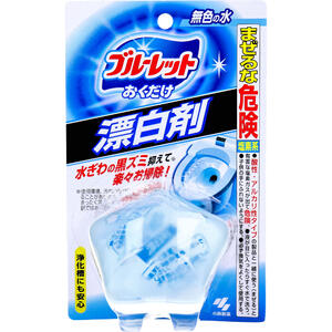 【楽天市場】ブルーレットおくだけ 漂白剤 30g 【小林製薬 トイレ用洗剤 トイレ用漂白剤 置くだけ 水際 黒ずみ】：ビューティーメイト