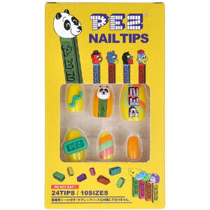 楽天市場】PEZ ペッツ ネイルチップ シールタイプ 341854 : ファンシー