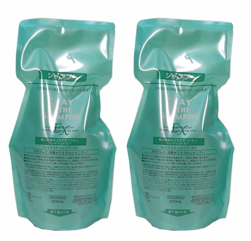 楽天市場】【4個まとめ買い】クレイエステシャンプーEX 詰替用 1000ml