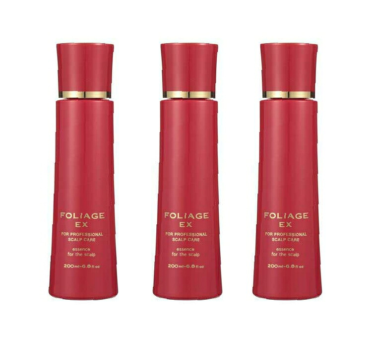 【3個】ナカノ フォリッジ スキャルプエッセンス EX-RD 200ml 3個仕掛ける ※治療薬部外品育毛剤 【貨物輸送無料】