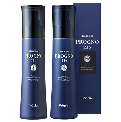 【送料無料】プロピア　プログノ216 薬用育毛剤　100ml×2本入　(医薬部外品薬用育毛剤)