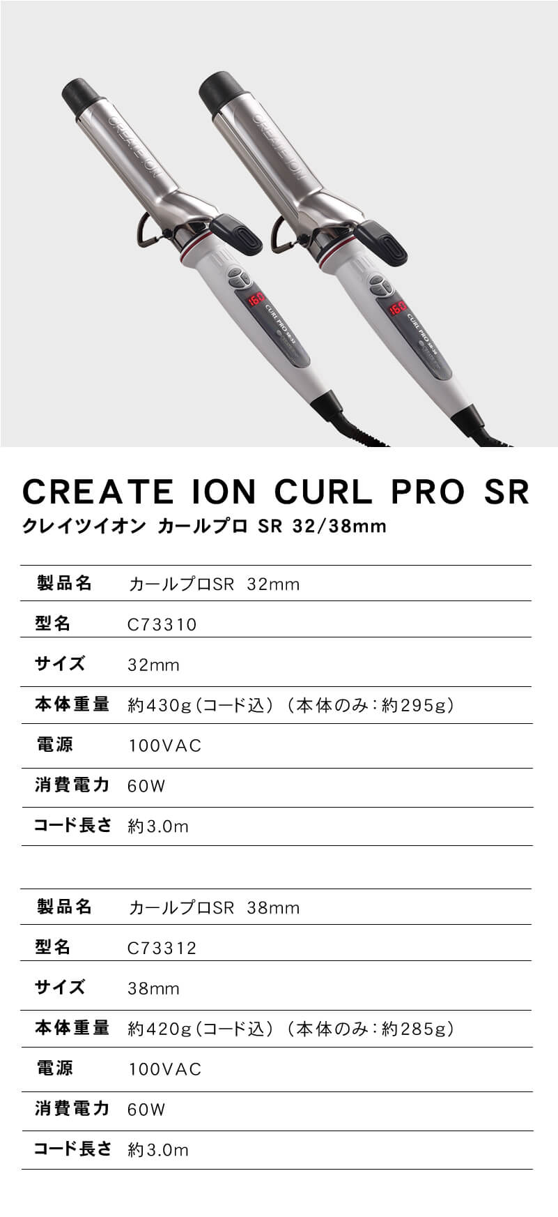 CREATE ION CURL PRO SR-32