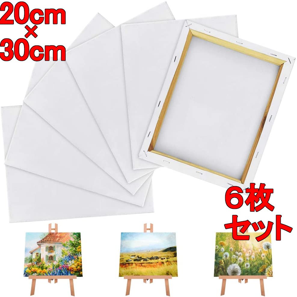 楽天市場】【まとめ買いでお得！】 キャンバス30*40cm 6枚/セット