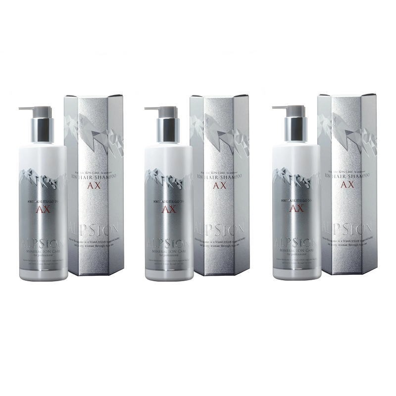 【3個セット】 アルピジョン イオン ヘアシャンプーAX NEO 490ml【全商品最安値に挑戦】