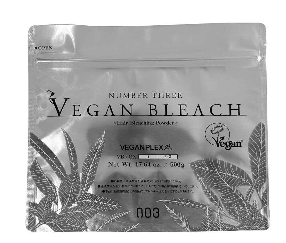 ナンバースリー(003) ヴィーガンブリーチ 500g　3点セット　｜　ヘアブリーチ / 医薬部外品 【YM】 楽天市場】ナンバースリー(003) ヴィーガンブリーチ 500g 3点セット