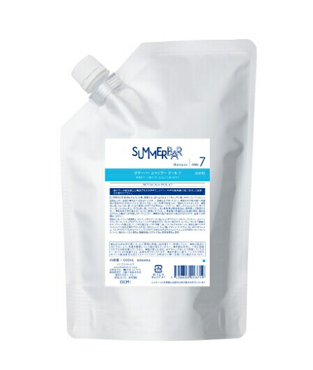 楽天市場】デミ サマーバー シャンプー クール 7 1000ml（レフィル