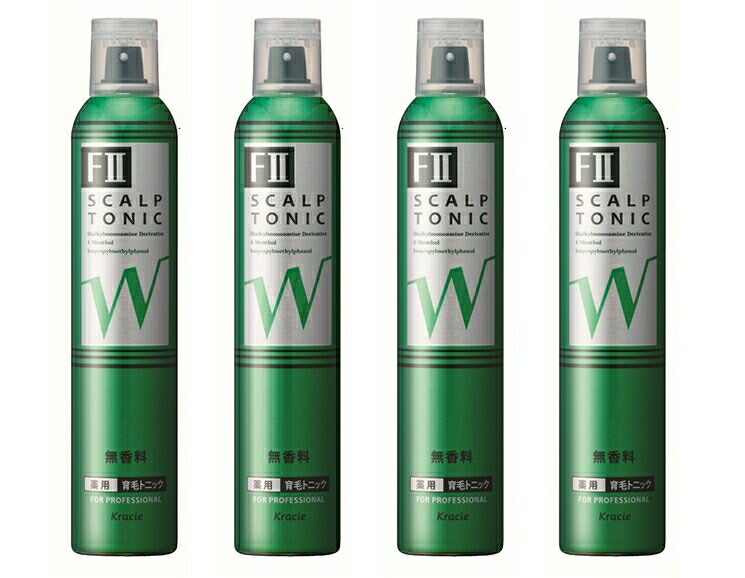 【G-3】【4本まとめ買い】クラシエ　薬用ケイカンロ2　薬用育毛トニックW　300g　緑缶　4本セット　【送料無料】　(医薬部外品)
