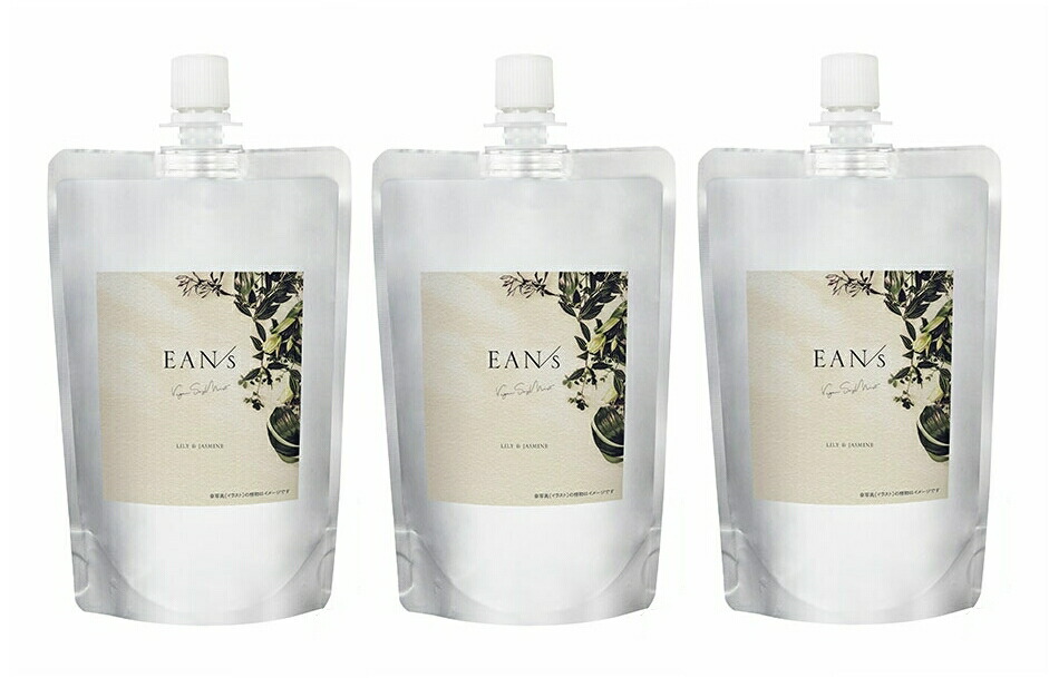 【3個まとめ買い】ピアセラボ EANS エアンス ヴィーガンソイミスト 200ml 詰め替え用レフィル 3個仕掛ける 【貨物輸送無料】
