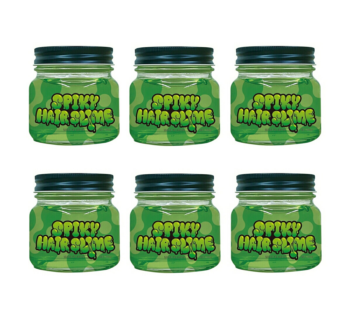 【6個まとめ買い】イリヤ　スパイキーヘアスライム　200g　6個セット　【送料無料】
