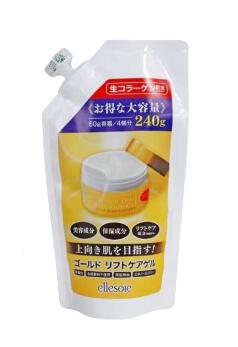 新品未使用★日本製品 エルソワ ゴールド リフトケアゲル 詰め替え用 120ｇ 楽天市場】アローゼ エルソワゴールドリフトケアゲル 詰め替え用 240g
