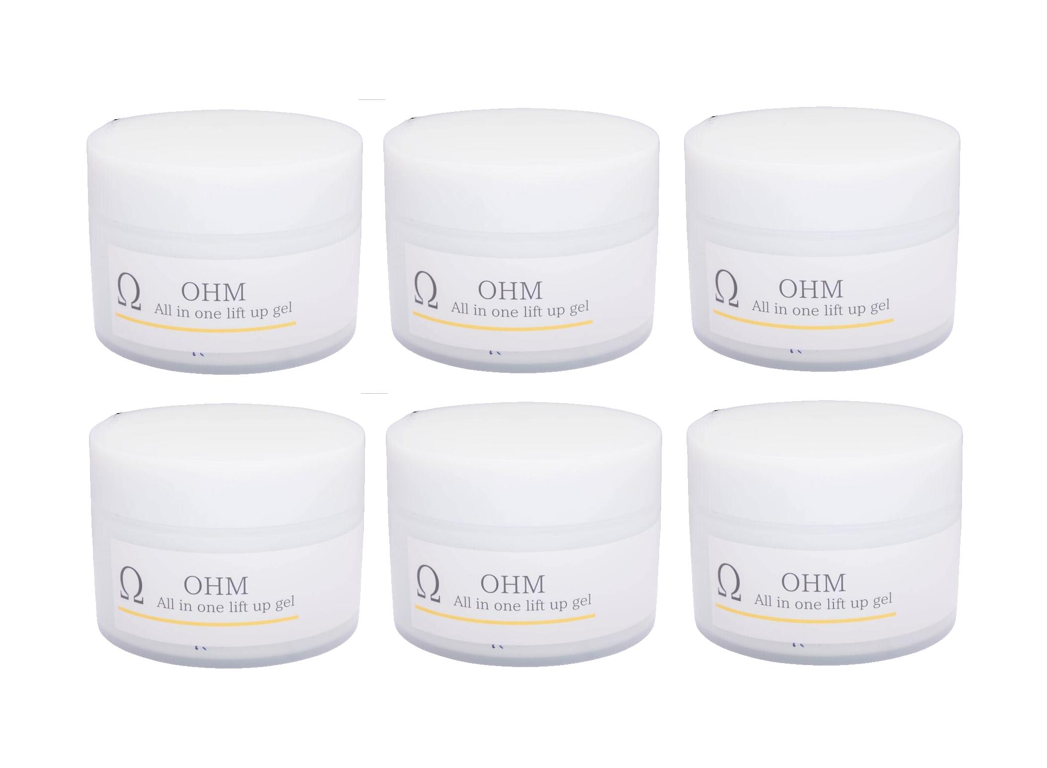 【6個まとめ買い】OHM(オーム) 　オールインワンスキンタイトニングジェル　50g　6個セット　【送料無料】｜ビューティーサポート