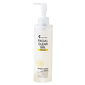 【貨物輸送無料】【5本】自然的ワークス フェイシャルクリアジェル 200ml