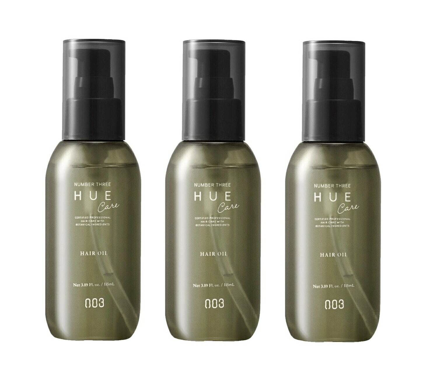 HUE ヘアオイル 日本製 HUE ナンバースリー ヒュウケア ヘアオイル 115ml no3 CARE