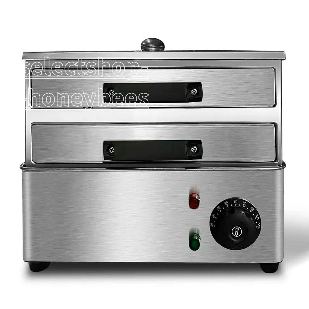 蒸し器 御勤め用 2段 灯し火式 米粉ロールスチーマー 110V ステンレス鋼製 3お盆嘱する 自動小銃タイマー 点心 ビーフン 蒸し機 2026ひな形 飲食店 勝手もと 蒸籠 中? 飲茶 飲茶御先棒