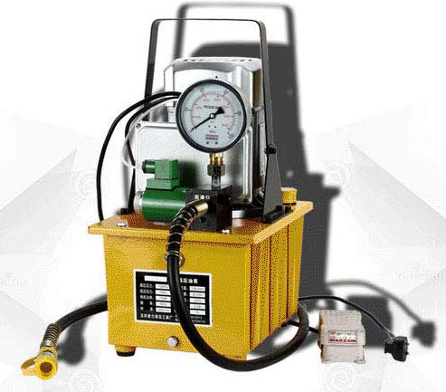 7L高圧電動油圧揚水機 フットレスト/防振剪断応力計付き添い人 HHB-700A (110V)