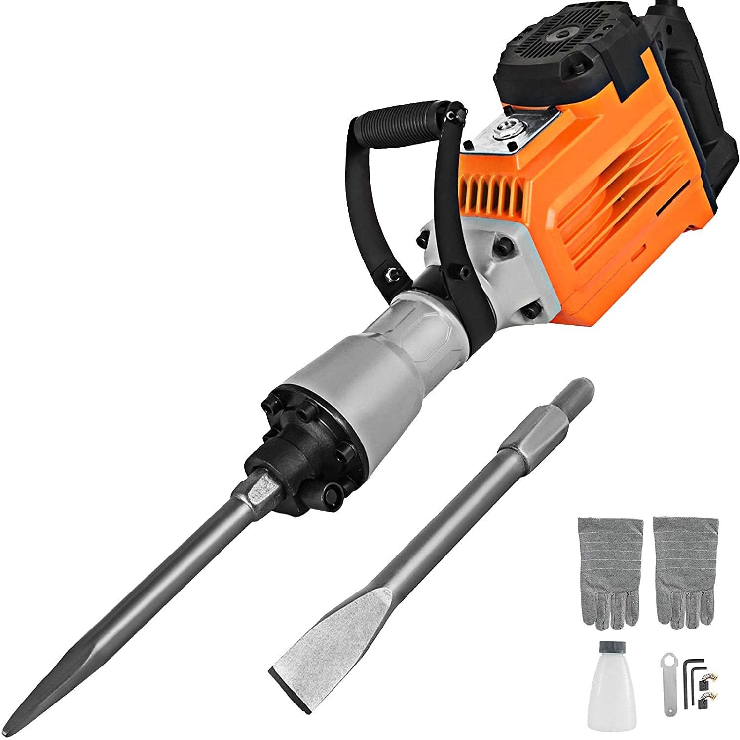 破つり鉄鎚 電動 ハンマドリル 鉄鎚せん孔機 1800 RPM 3600W 100V