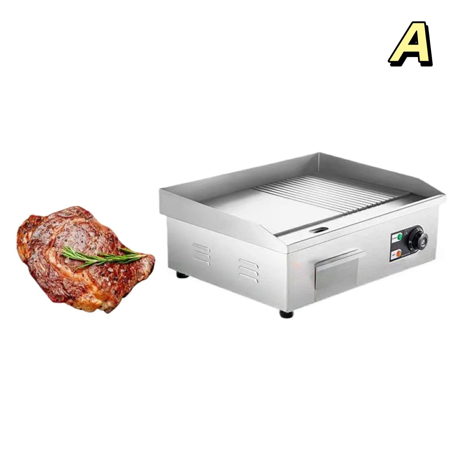 熱っぽいお皿 鉄板焼き ビフテキ 卓上 鉄板焼き110v 2900W明かり 鉄板 焼き ホットケーキ ビフテキ冷麺 焼飯 厚くする 手掴み機 屋台を備え付ける鉄板焼き 洗い分かりやすい (HT-450)