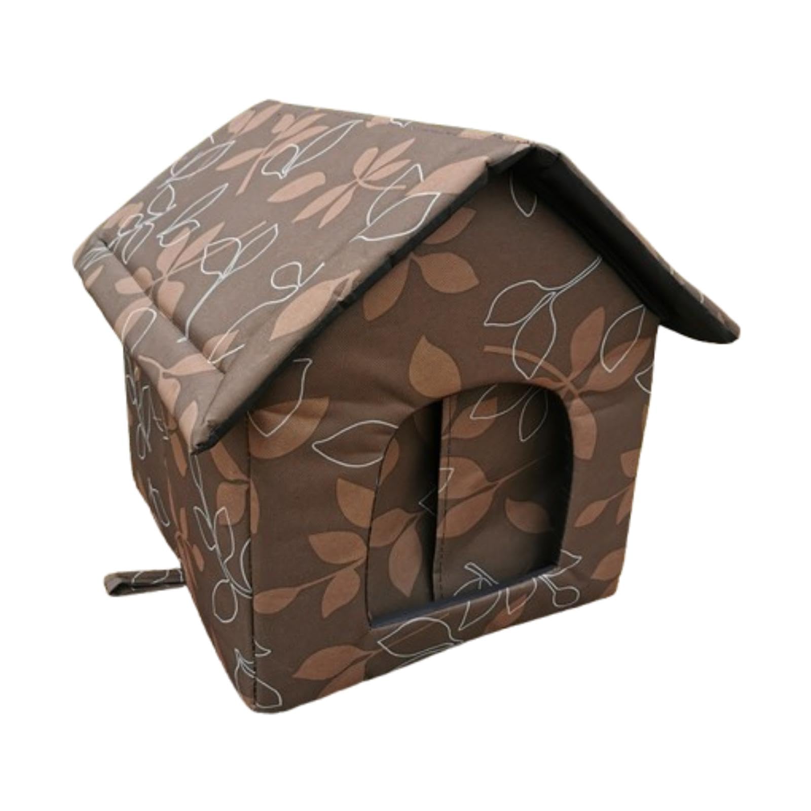 猫ハウス 野良猫シェルター 野良猫ハウス ペットハウス 屋外猫用キャットハウス 猫ベッド 防水犬ハウス 屋外 防水 保温 防寒 組立簡単 野良猫 野良犬 猫用ペットテント 猫用品 冬寒さ対策 L： 44*40*42cm