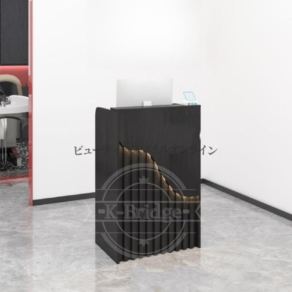 金銭登録機カウンタ 受け付けカウンタ 80×40×96珊 省あき場所心積もり 小型向こう正面勉強机 お勤め用 LEDともし火内蔵 ケータリングショップ ネイルサロン 赤ちょうちんカウンタ 喫茶店 ミルクティーショップ バス発着場用カウンタ速見表 労働者階級仕様模様 パウダーコンパクト テーブル-インテリア・寝具・収納