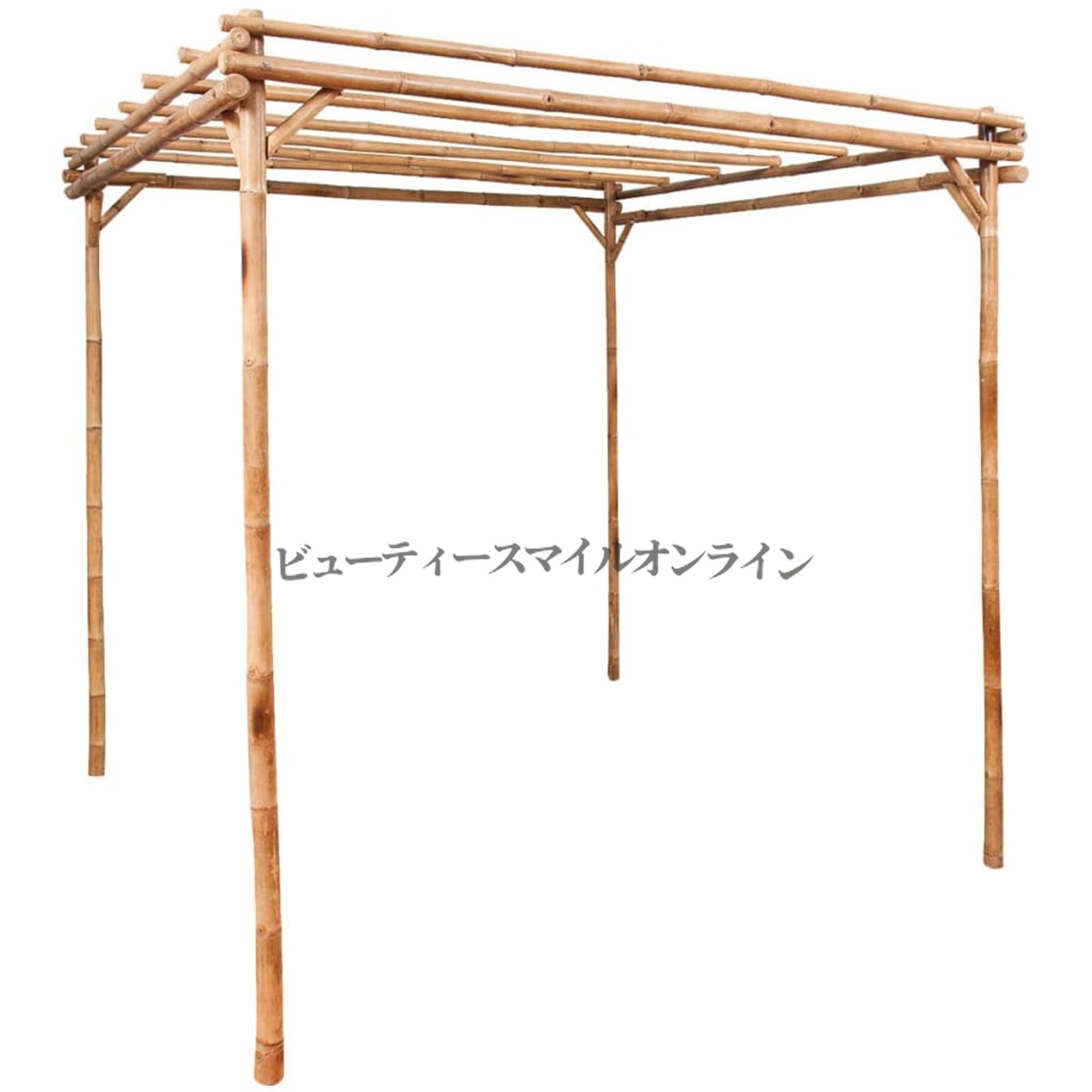 園地アーチ形 あずま屋 竹製 パティオトレリス 170x170x220糎 大型 草木クライミング用 自然的な運動場目論む 耐候性 パウダーコンパクト備え付ける つる性草木 薔薇 アイビー相応う 省間隔文字 和風 洋風相応う 露天ガーデニング