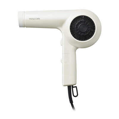 TESCOM テスコム マイナスイオン ヘアドライヤー OFR01 <br />日本製 温浴施設 半年保証付 スタンド付 業務用 シンプル操作 BC-N V-1