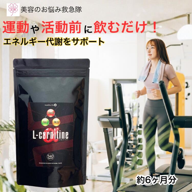 ダイエットサプリ ダイエット L-カルニチンアルファ ダイエット サプリ L-カルニチン 脂肪 運動 カテキン コエンザイムQ10 アミノ酸 系 ダイエット サプリメント 送料無料 運動前 エクササイズ 飲んで運動 代謝 ダイエットサプリメント 4,956円
