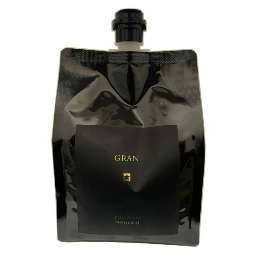 GRAN グラン カラーリバイブ 専門的 1000ml 御勤め用 ヘマチン 白髪止めること 色つや世話をする 頭皮世話をする 髪質盛りかえす 不都合取りつくろう 残留取りあげる 後処理剤 赤ちょうちん独り占め品 美容室独り占め