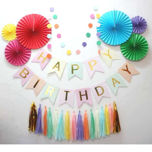 楽天市場】ディスプレイ セット ハッピーバースデー パーティー