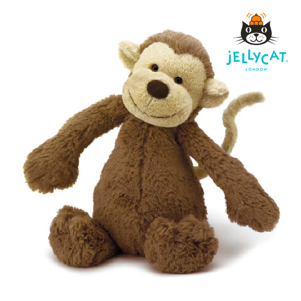 【jellycat ジェリーキャット】バシュフル モンキー M