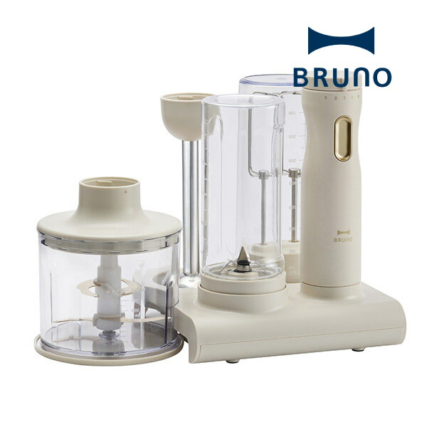 楽天市場】【送料無料】ブルーノ スタンドハンディブレンダー ブラウン