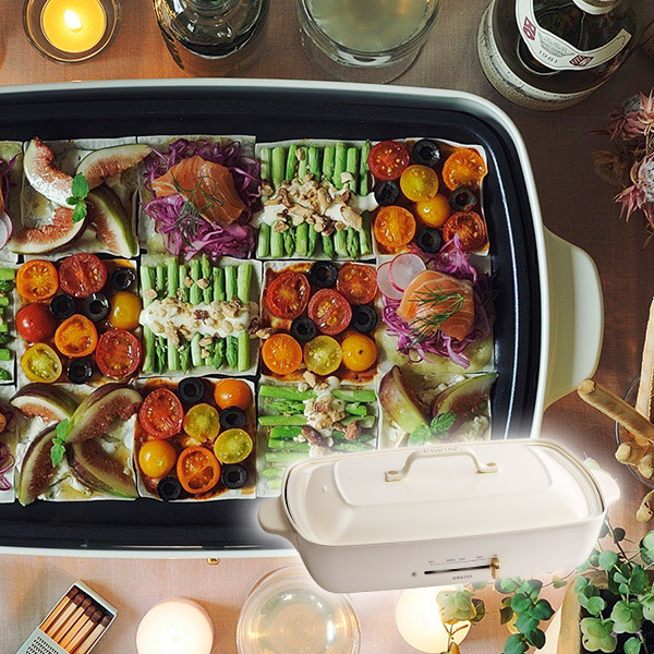 楽天市場】BRUNO ブルーノ ホットプレート たこ焼きプレート付き