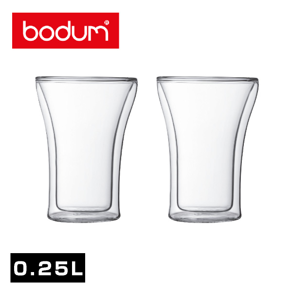 楽天市場】bodum（ボダム） パヴィーナ ダブルウォールグラス 350ml 
