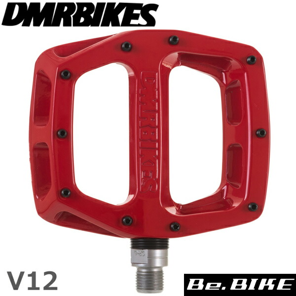 DMR V12 フラットペダル　9/16 左右セット DMR BIKES V12 PEDAL ポリッシュシルバー 9/16 自転車 ペダル
