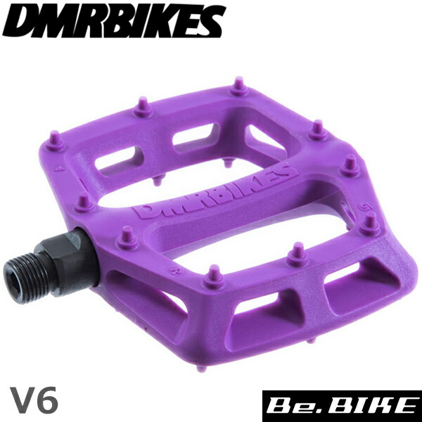 楽天市場】DMR BIKES V6 Plastic Pedal Cro-Mo Axle グリーン 自転車