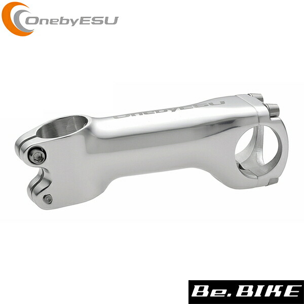 OnebyESU ヨゼフ ステム 100mm ソフトシルバー 自転車 ステム