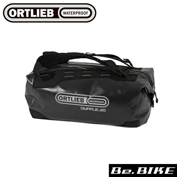 オルトリーブ ダッフル/XS 40L ブラック 自転車 ダッフルバッグ トラベルバッグ