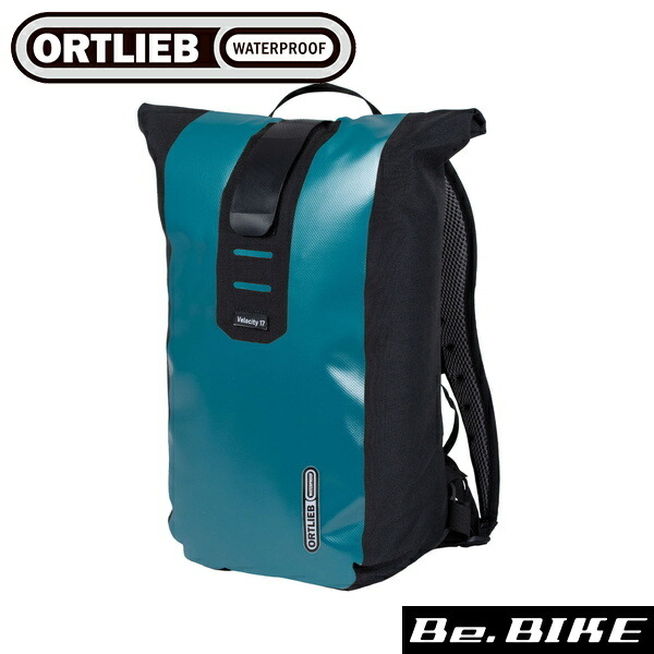 オルトリーブ ヴェロシティ 17L ペトロール 自転車 バッグパック｜Be.BIKE