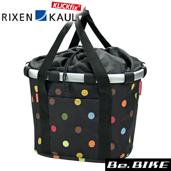 RIXEN & KAUL ライゼンタール バイクバスケット 15L ドッツ 自転車 バスケット｜Be.BIKE